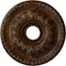 Ekena Millwork Granada Ceiling Medallion (Canopies up to 6 5/8"), 18"OD x 3 1/2"ID x 2 1/2"P, Root Beer Crackle CM18GARBC - alternate 1